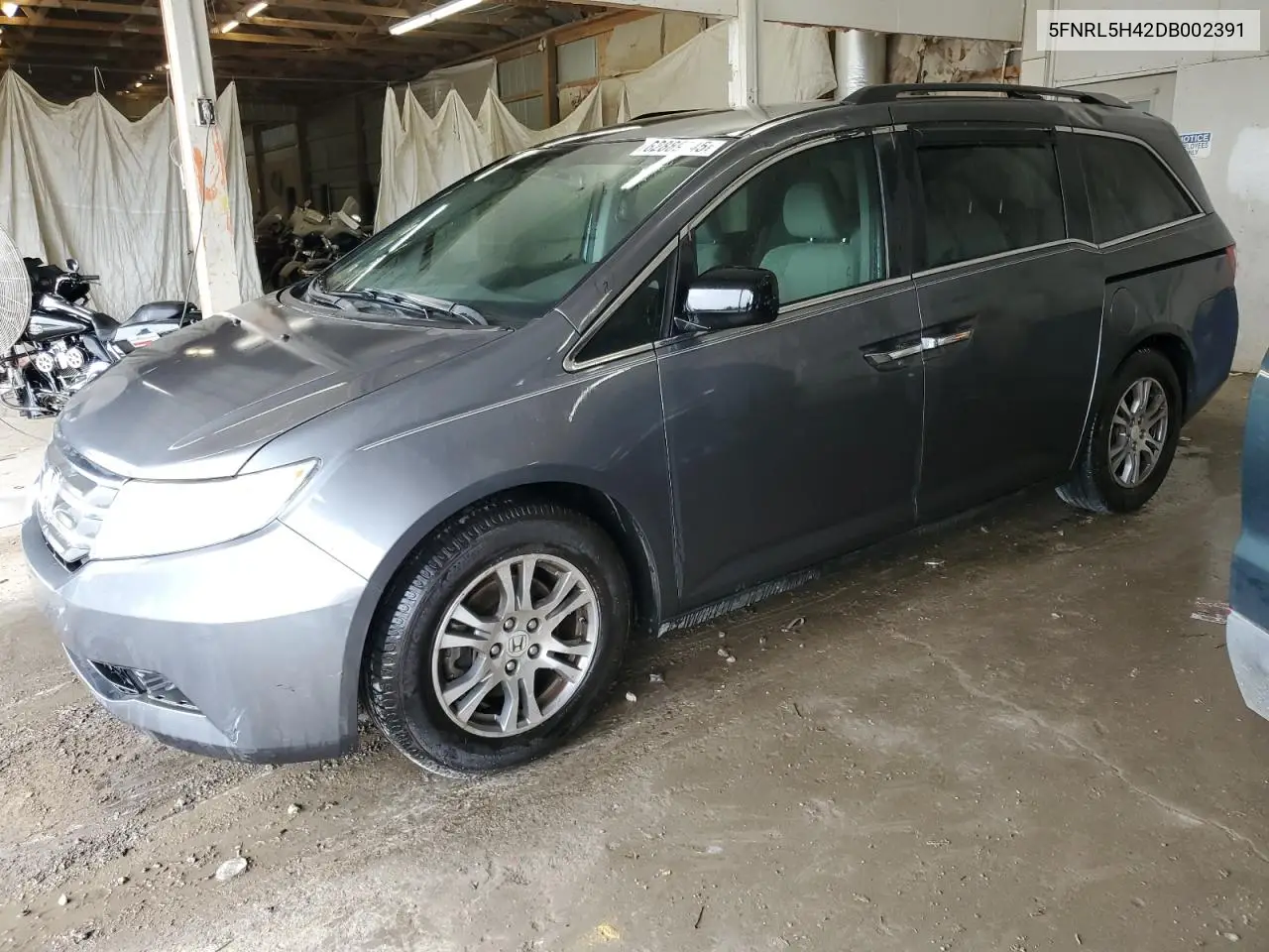 2013 Honda Odyssey Ex VIN: 5FNRL5H42DB002391 Lot: 62889745