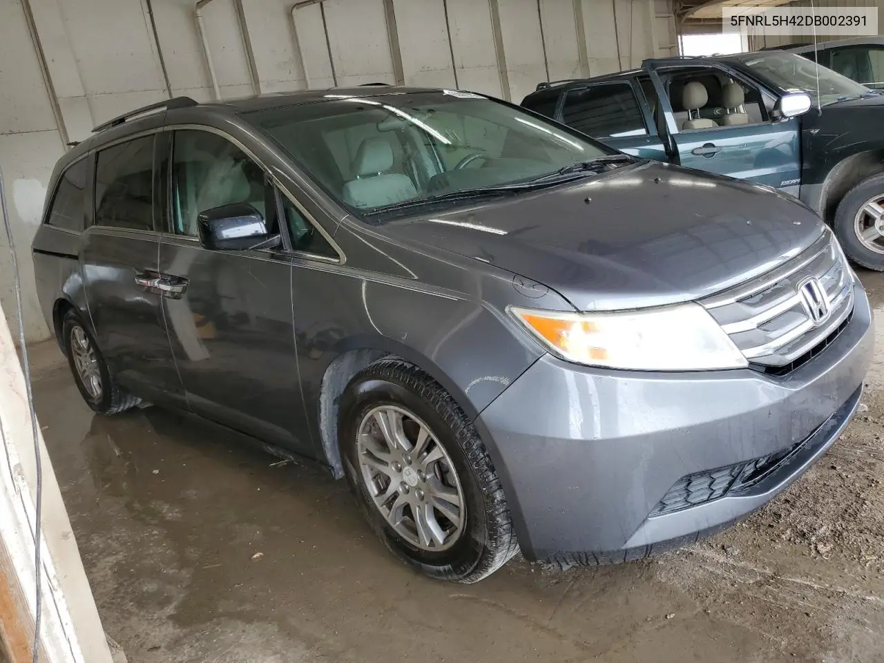 2013 Honda Odyssey Ex VIN: 5FNRL5H42DB002391 Lot: 62889745