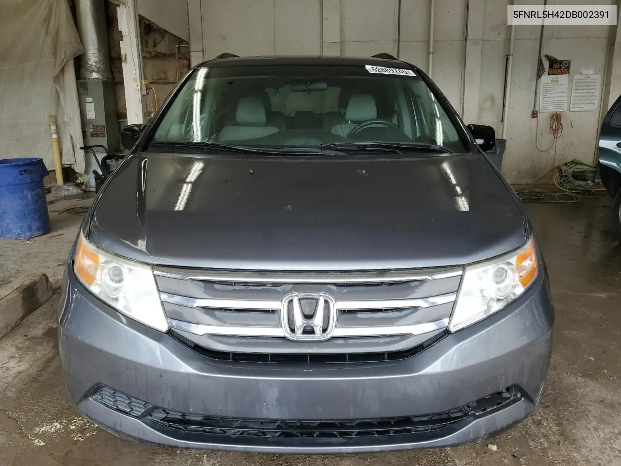 2013 Honda Odyssey Ex VIN: 5FNRL5H42DB002391 Lot: 62889745