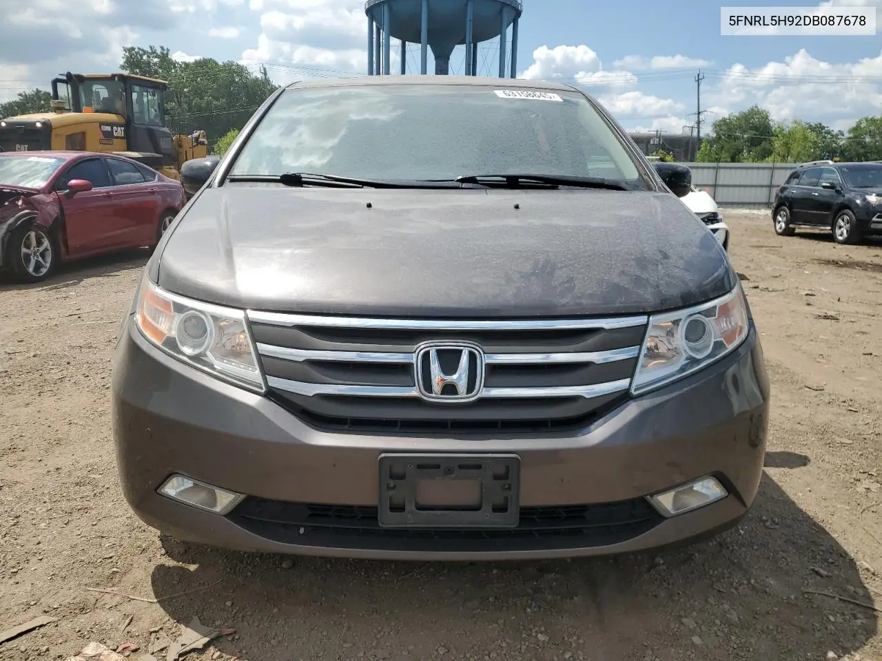 2013 Honda Odyssey Touring VIN: 5FNRL5H92DB087678 Lot: 63158645