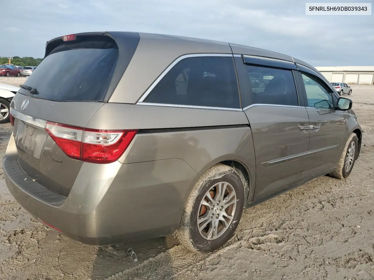 5fnrl5h69db039343 5FNRL5H69DB039343 2013 Honda Odyssey Exl