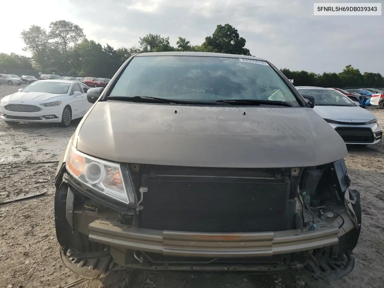 5fnrl5h69db039343 5FNRL5H69DB039343 2013 Honda Odyssey Exl