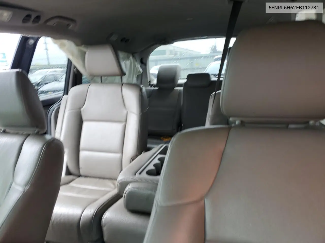 2014 Honda Odyssey Exl VIN: 5FNRL5H62EB112781 Lot: 55053255