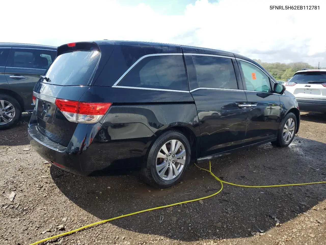 2014 Honda Odyssey Exl VIN: 5FNRL5H62EB112781 Lot: 55053255