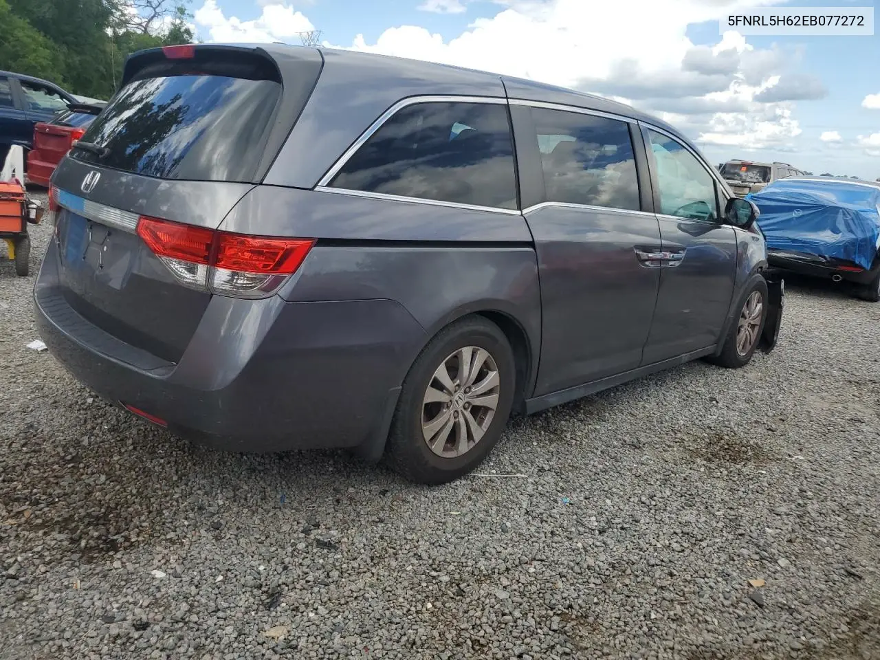 2014 Honda Odyssey Exl VIN: 5FNRL5H62EB077272 Lot: 56466945