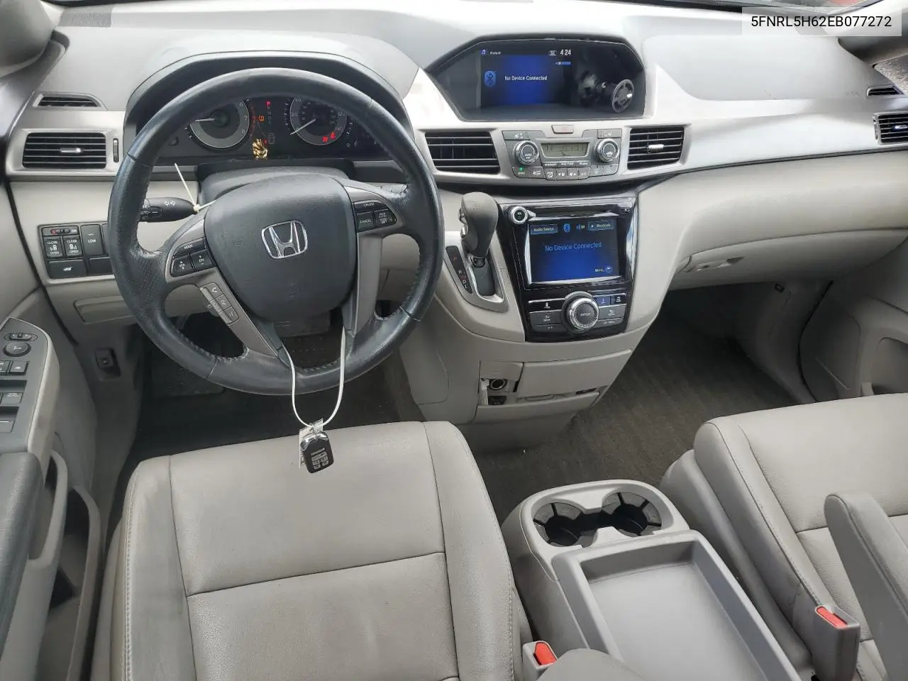 2014 Honda Odyssey Exl VIN: 5FNRL5H62EB077272 Lot: 56466945