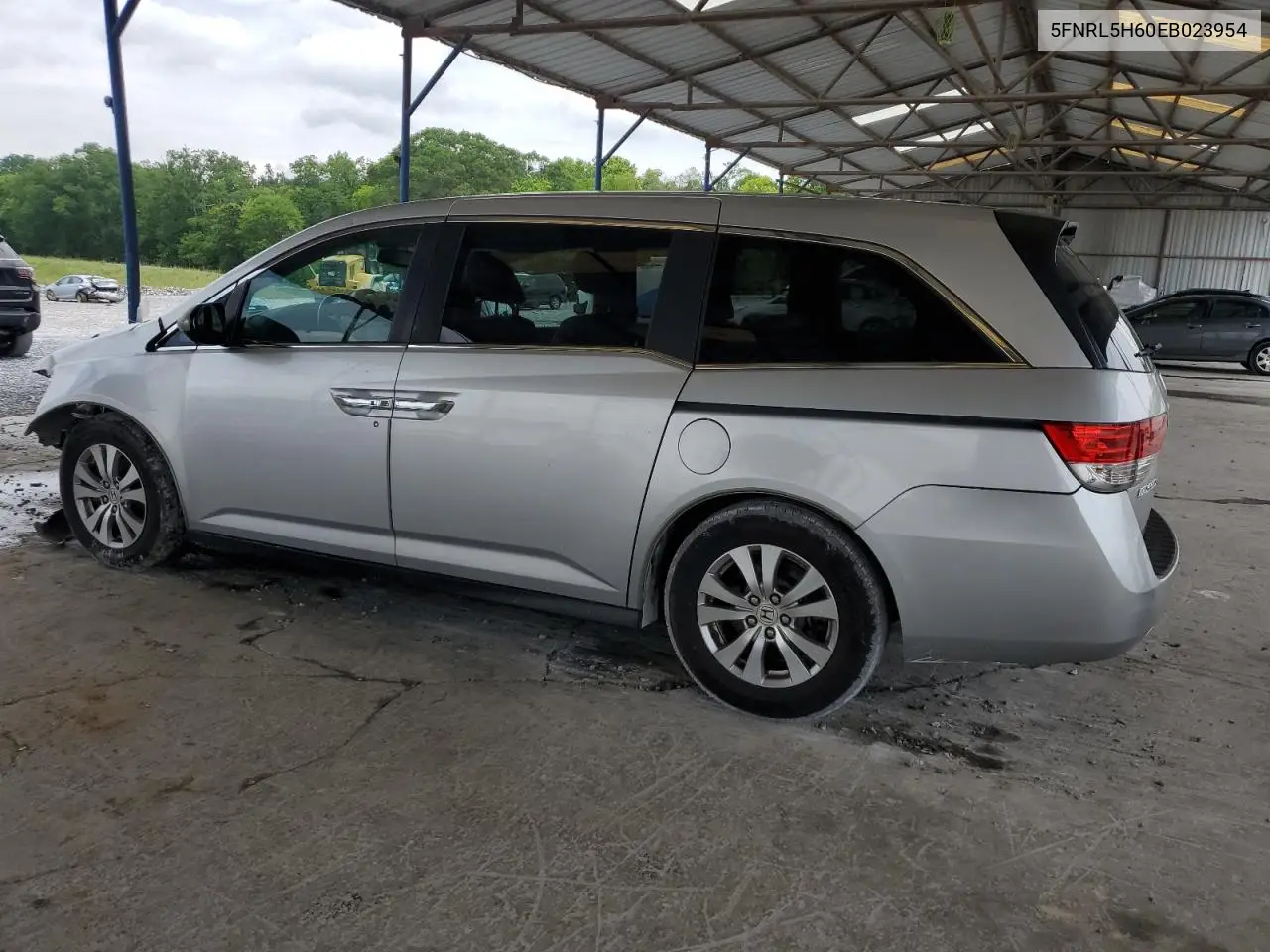 2014 Honda Odyssey Exl VIN: 5FNRL5H60EB023954 Lot: 56975455