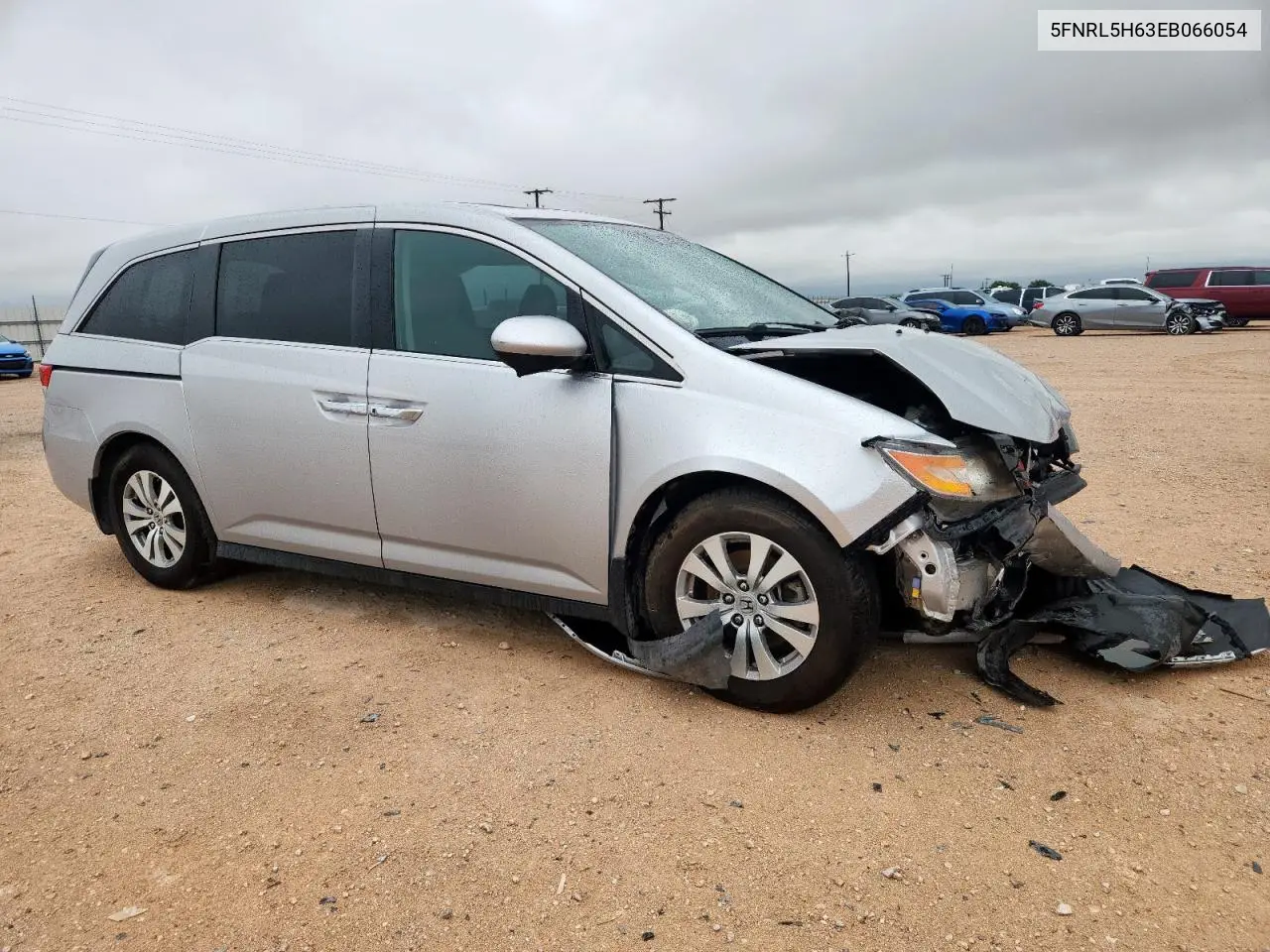 2014 Honda Odyssey Exl VIN: 5FNRL5H63EB066054 Lot: 62940675
