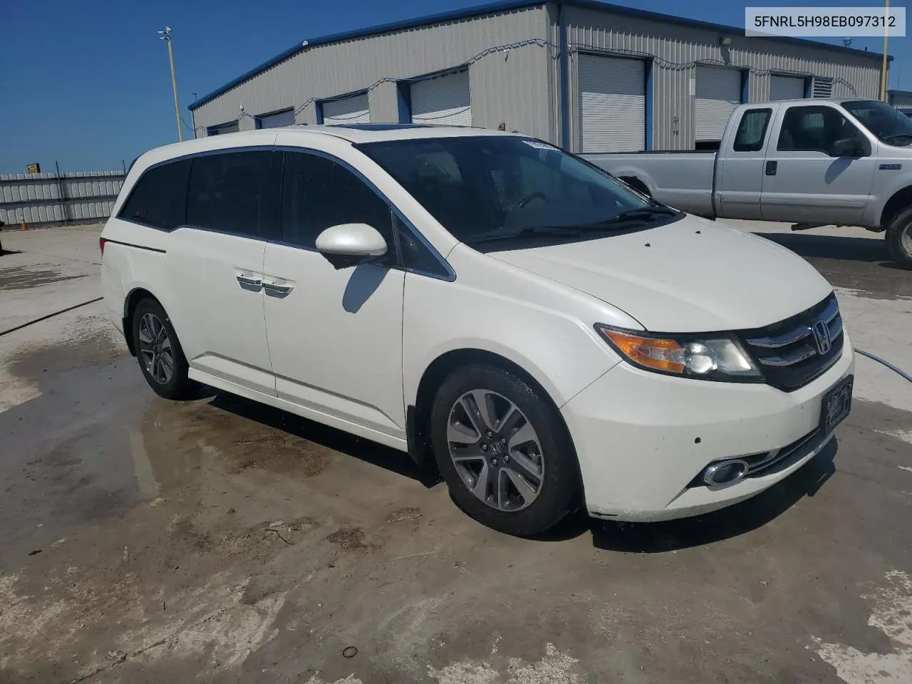 2014 Honda Odyssey Touring VIN: 5FNRL5H98EB097312 Lot: 63094865