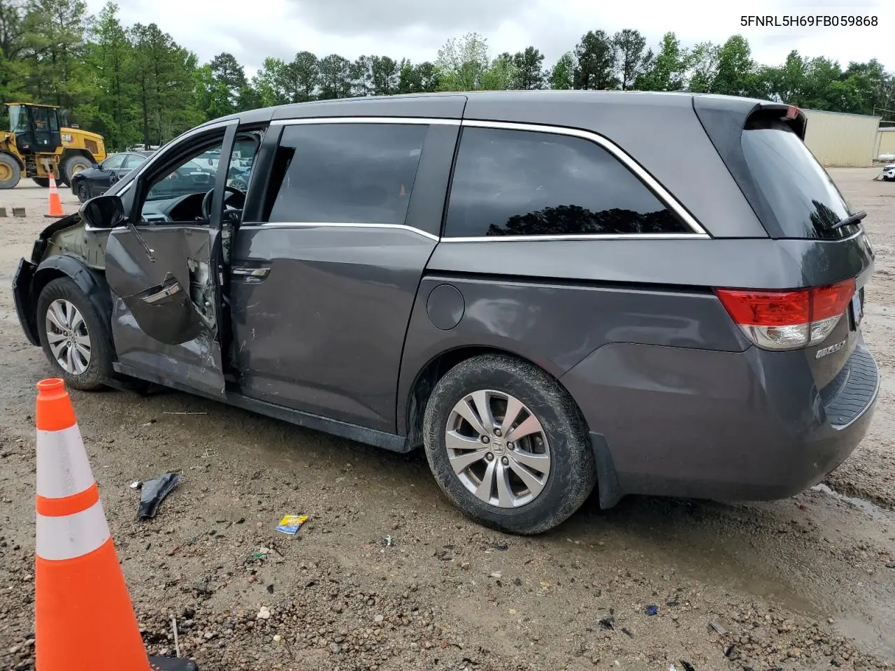 2015 Honda Odyssey Exl VIN: 5FNRL5H69FB059868 Lot: 56237765
