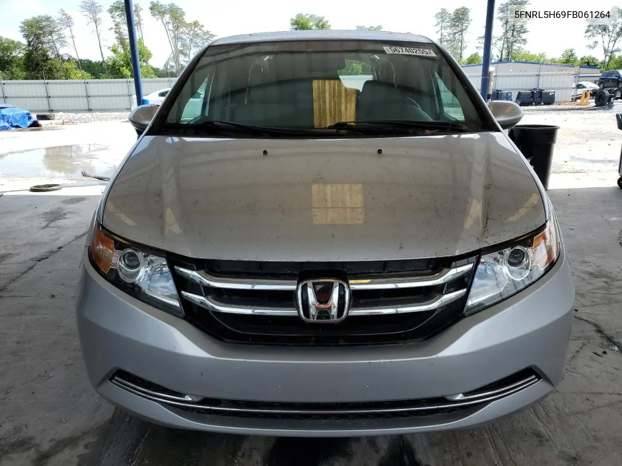 2015 Honda Odyssey Exl VIN: 5FNRL5H69FB061264 Lot: 56740255
