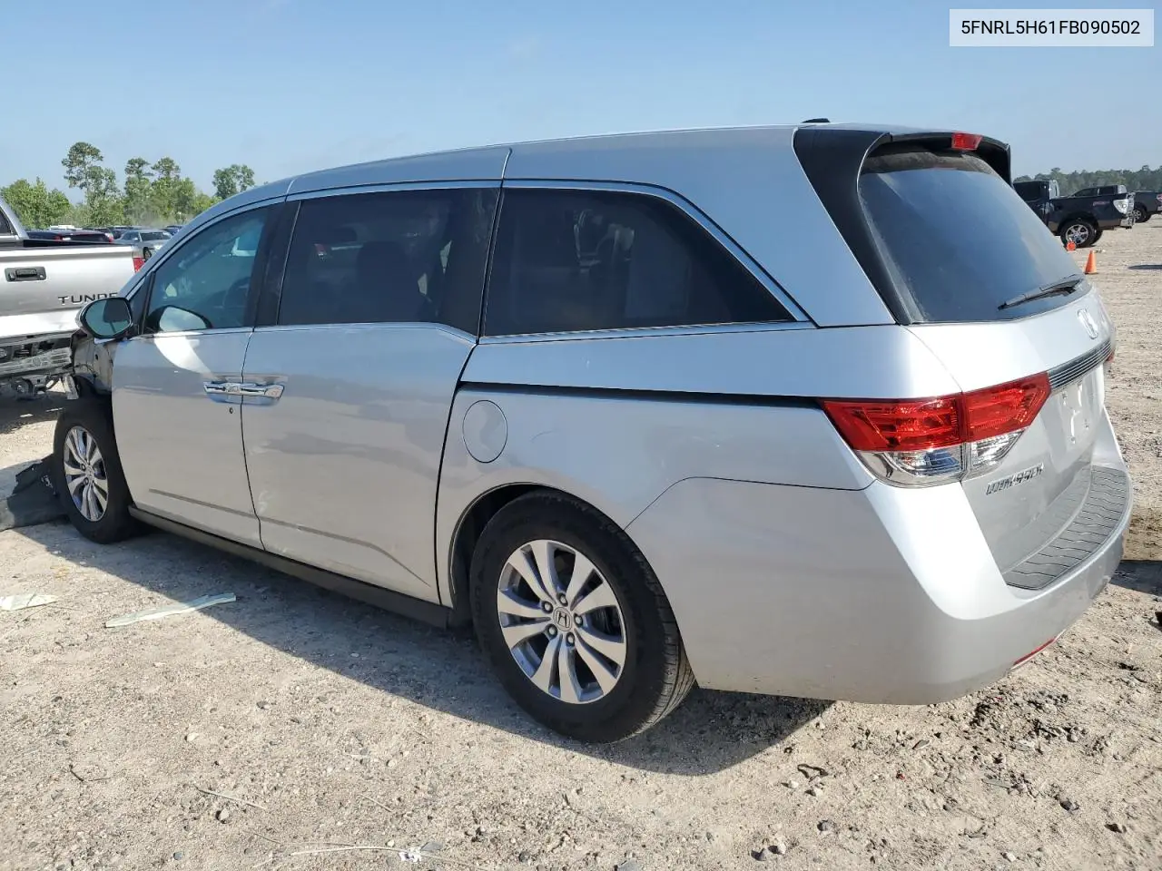 2015 Honda Odyssey Exl VIN: 5FNRL5H61FB090502 Lot: 56753715