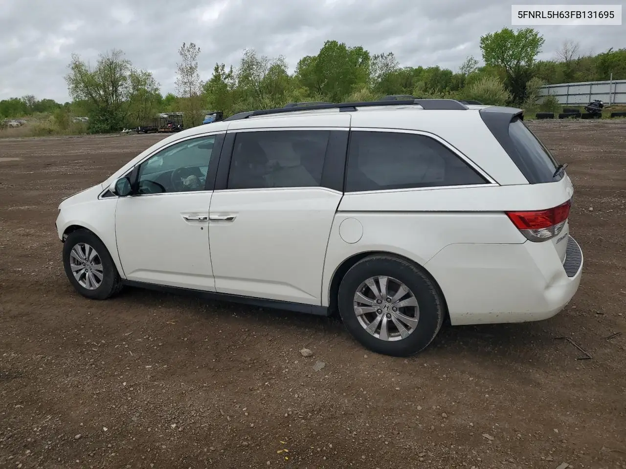 2015 Honda Odyssey Exl VIN: 5FNRL5H63FB131695 Lot: 56880925