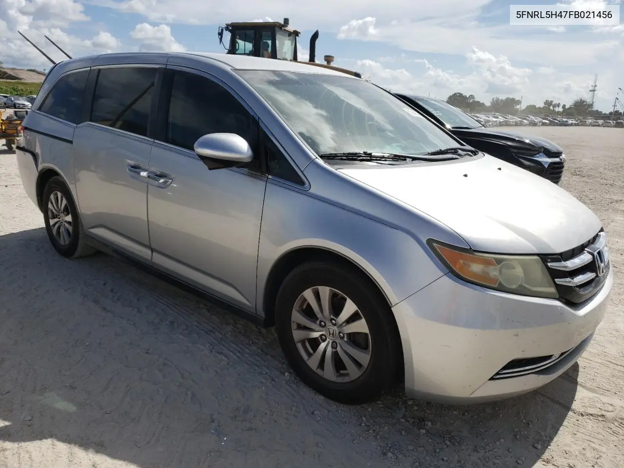 2015 Honda Odyssey Ex VIN: 5FNRL5H47FB021456 Lot: 61943625