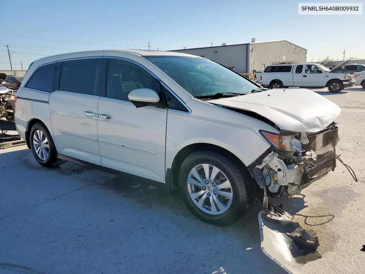 2016 Honda Odyssey Exl VIN: 5FNRL5H64GB009932 Lot: 50264285