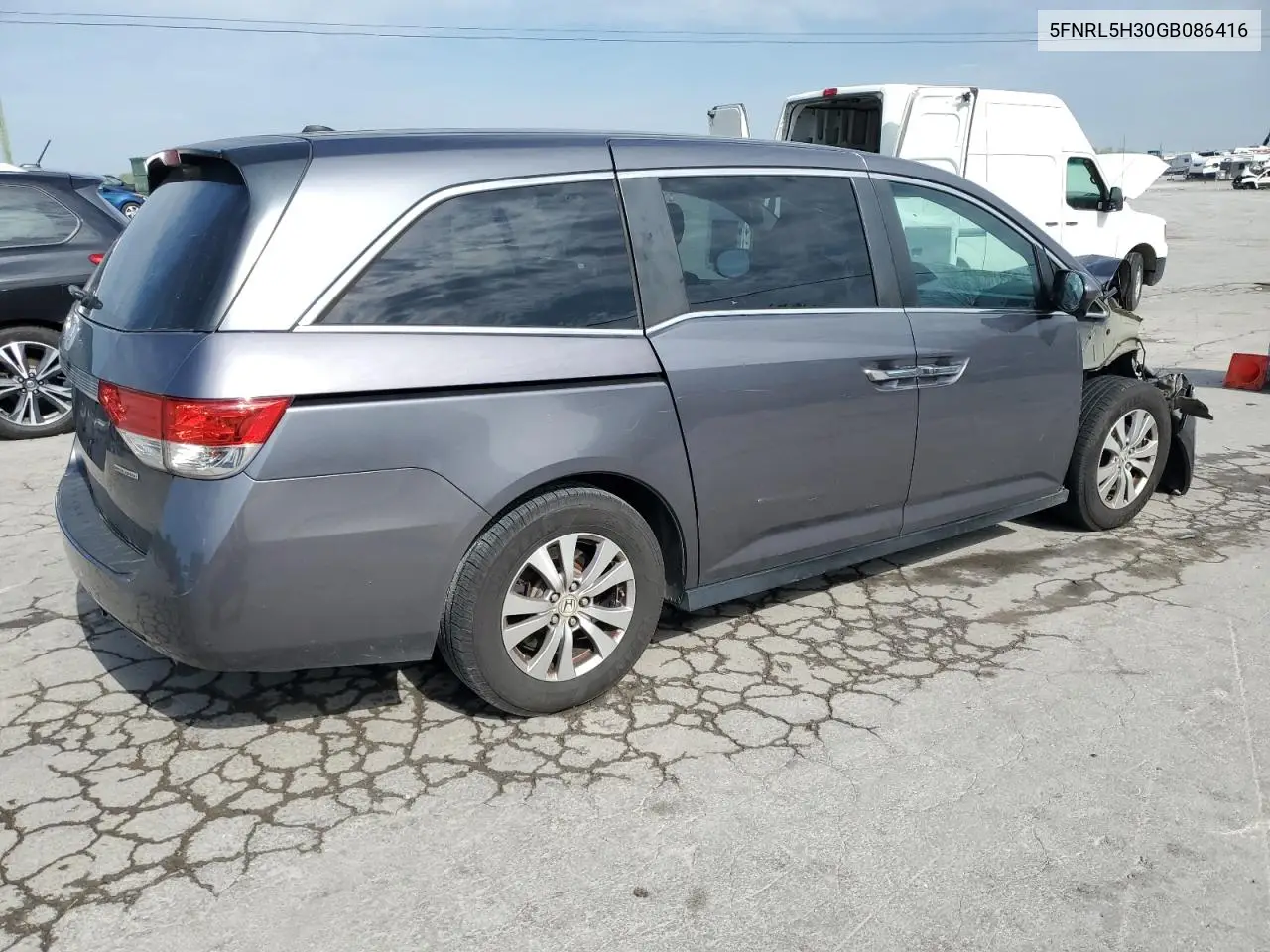 2016 Honda Odyssey Se VIN: 5FNRL5H30GB086416 Lot: 52810545