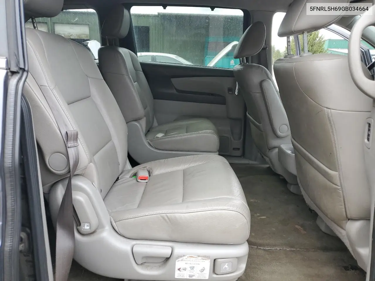 2016 Honda Odyssey Exl VIN: 5FNRL5H69GB034664 Lot: 56781175