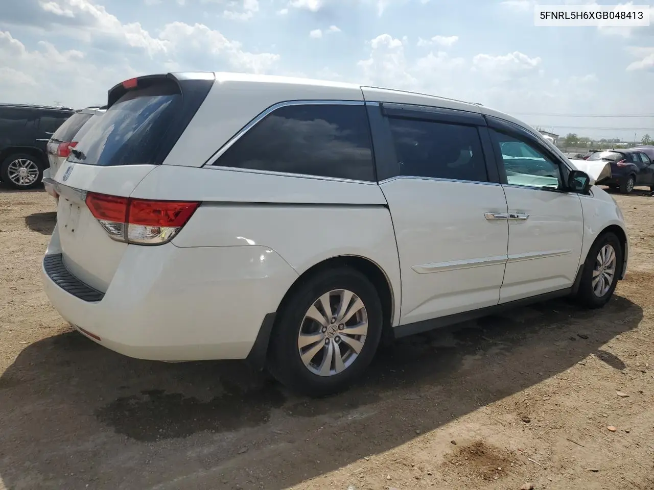 2016 Honda Odyssey Exl VIN: 5FNRL5H6XGB048413 Lot: 56856785