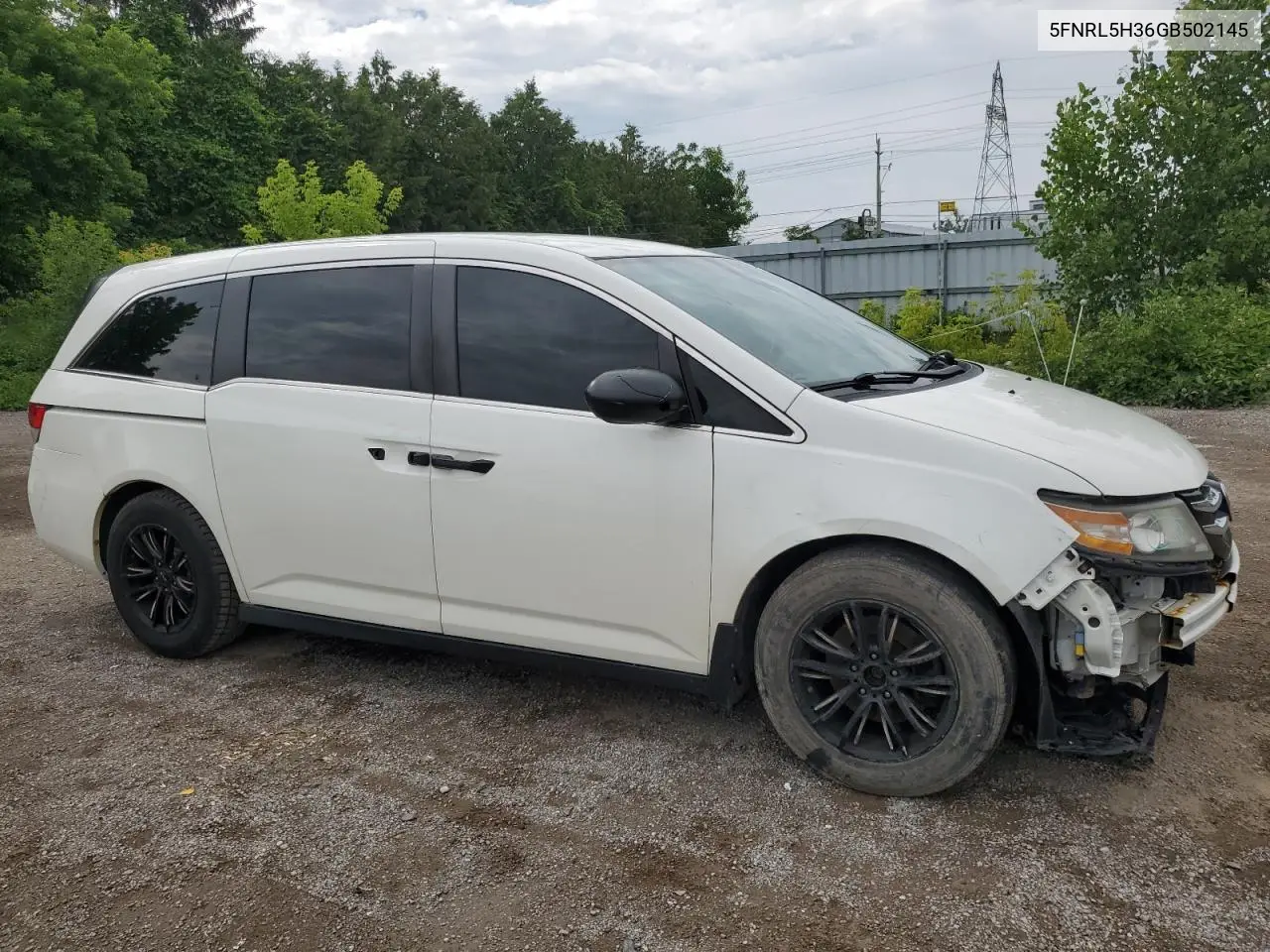 2016 Honda Odyssey Se VIN: 5FNRL5H36GB502145 Lot: 61923195
