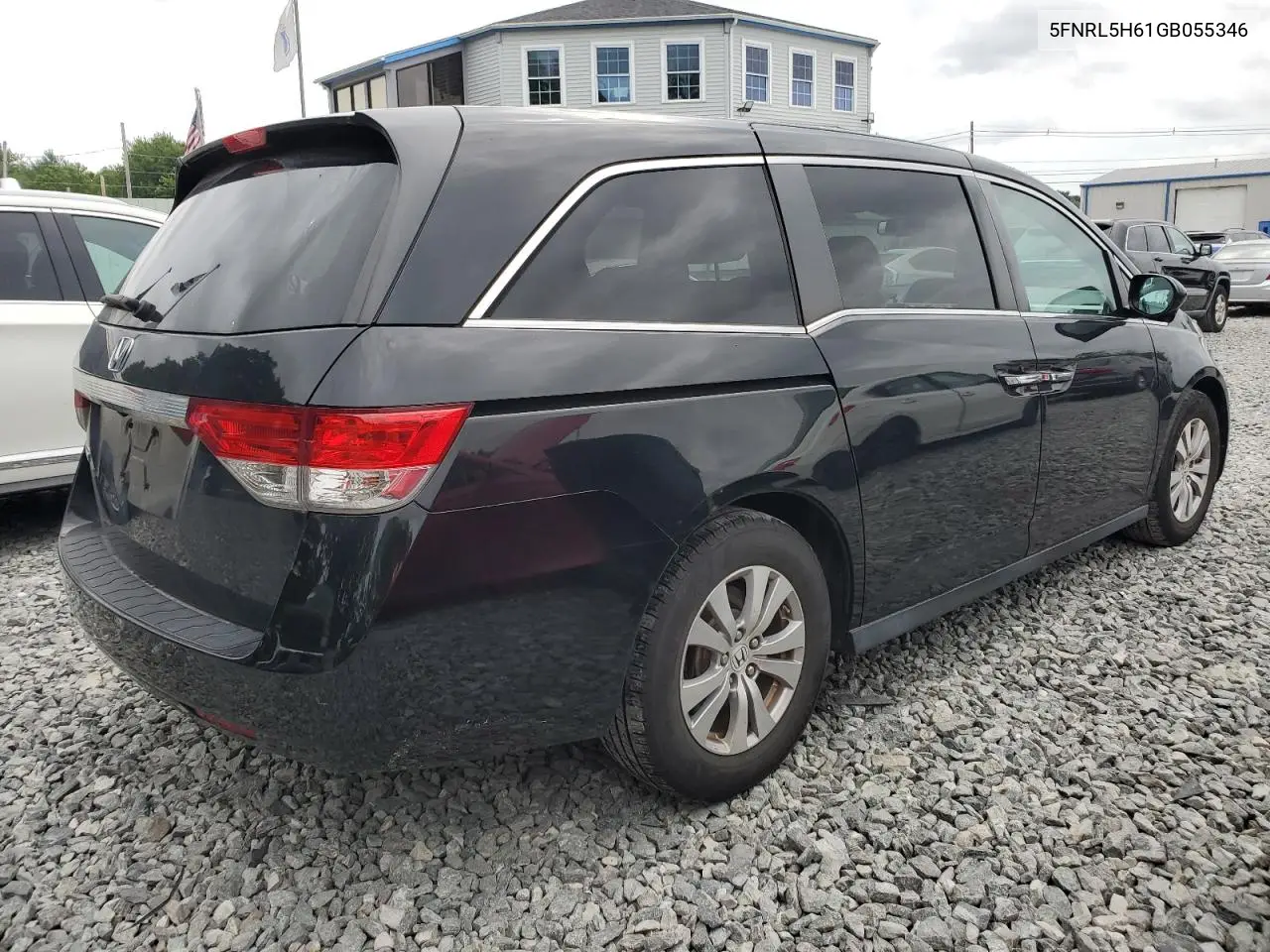 2016 Honda Odyssey Exl VIN: 5FNRL5H61GB055346 Lot: 62408005