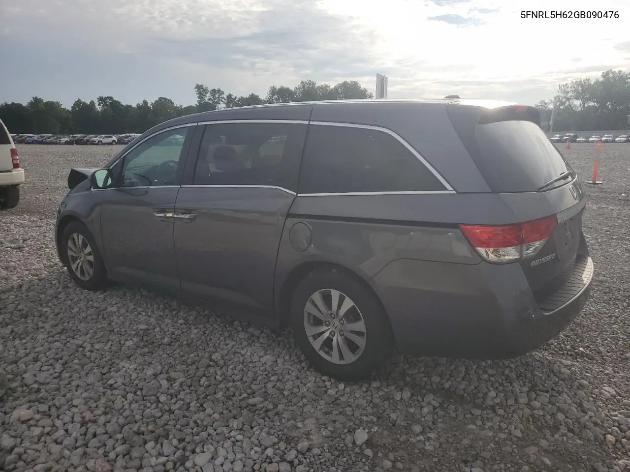 2016 Honda Odyssey Exl VIN: 5FNRL5H62GB090476 Lot: 62471715