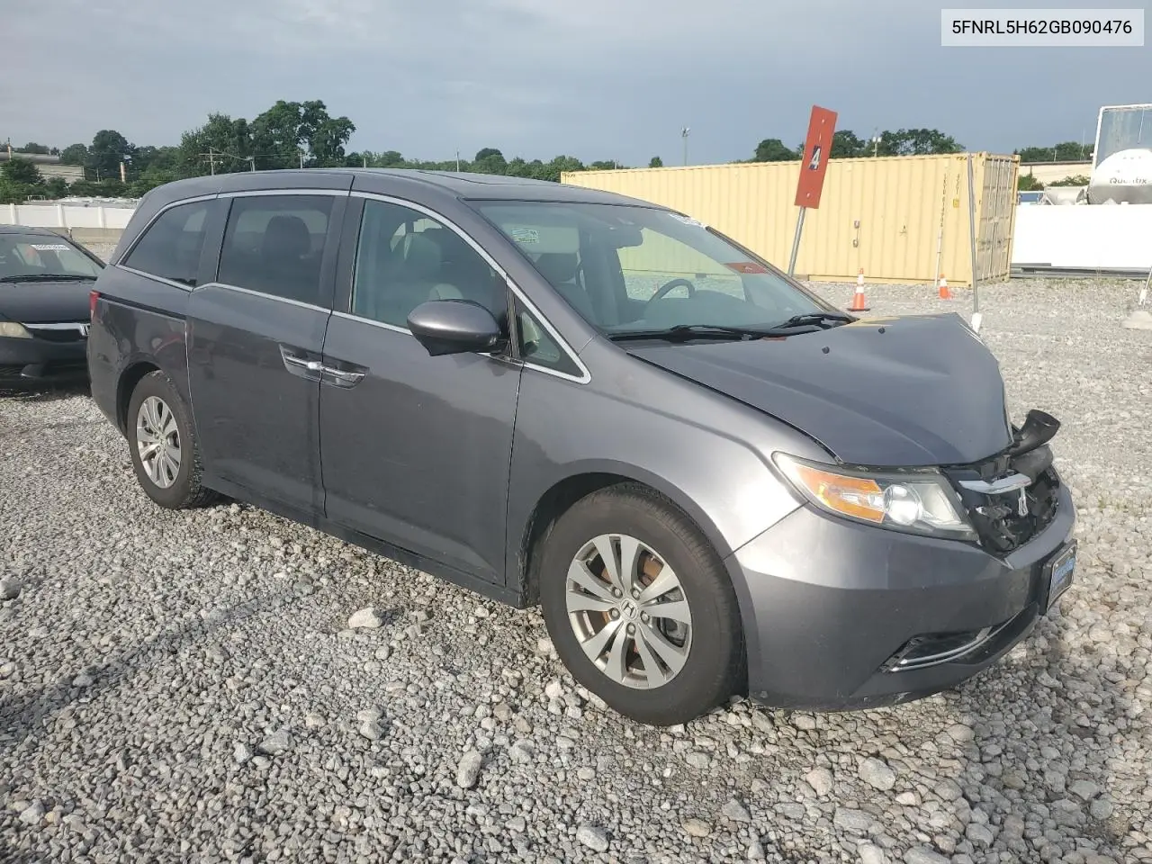 2016 Honda Odyssey Exl VIN: 5FNRL5H62GB090476 Lot: 62471715