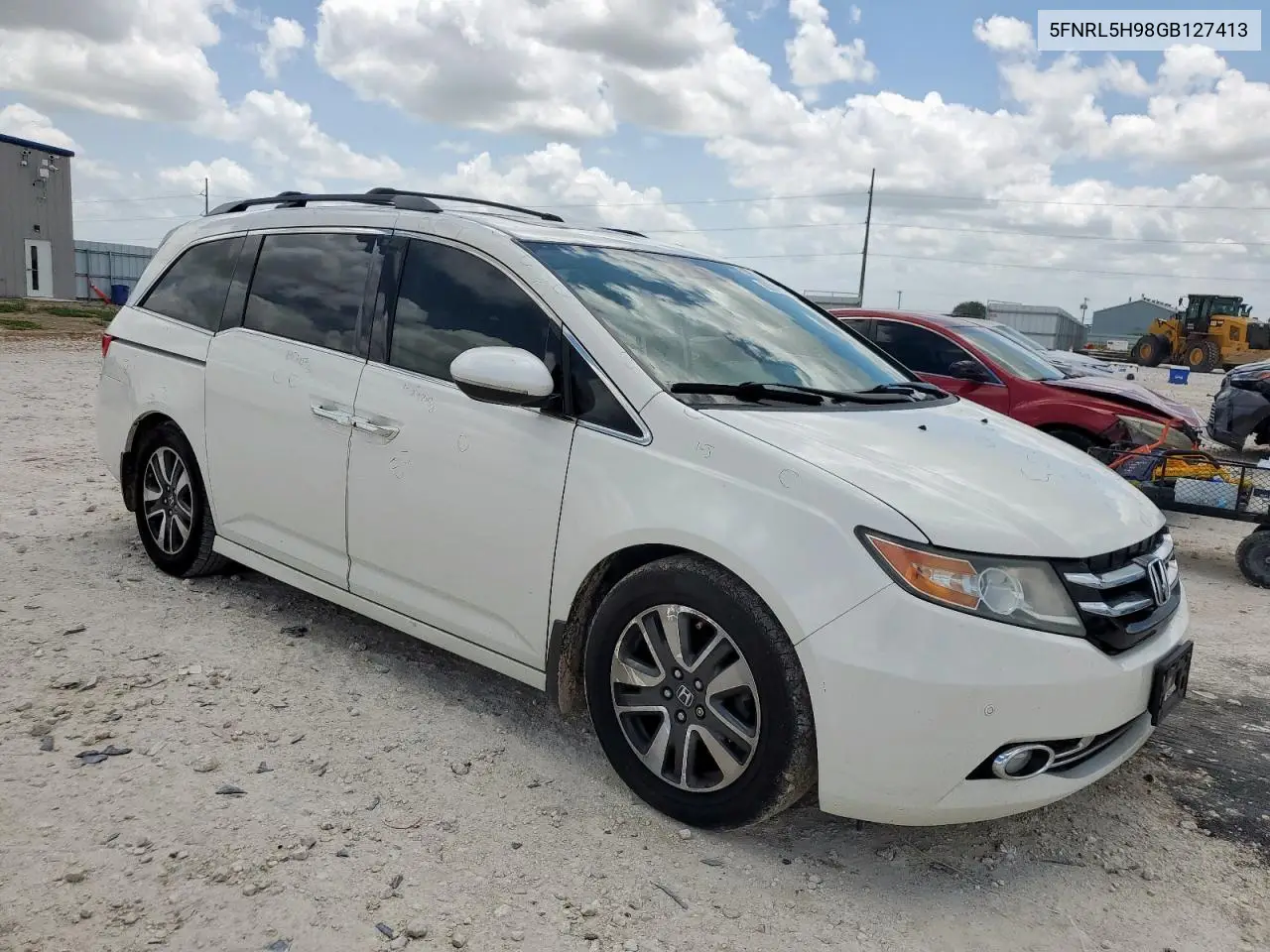 2016 Honda Odyssey Touring VIN: 5FNRL5H98GB127413 Lot: 62786945