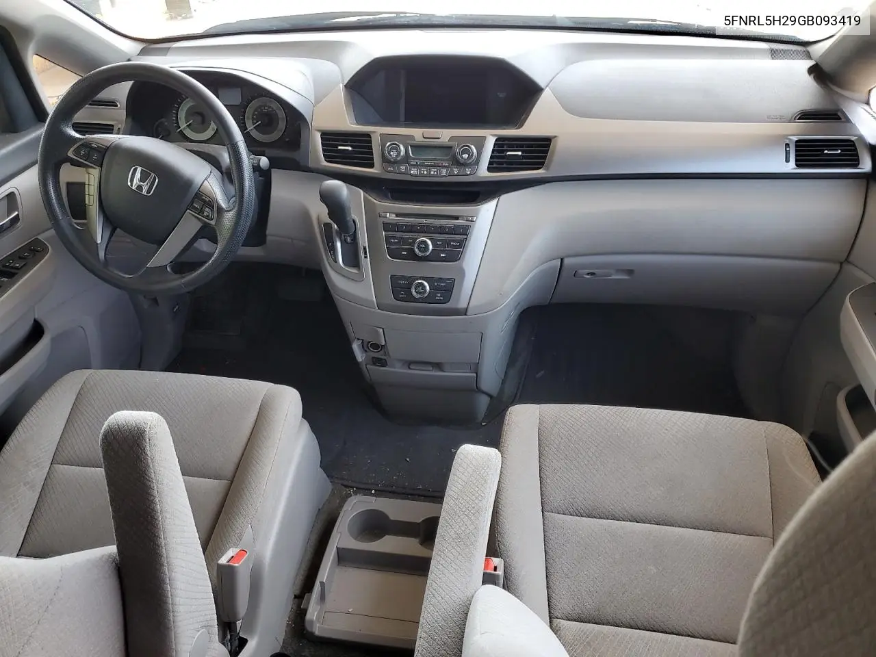 2016 Honda Odyssey Lx VIN: 5FNRL5H29GB093419 Lot: 62957905