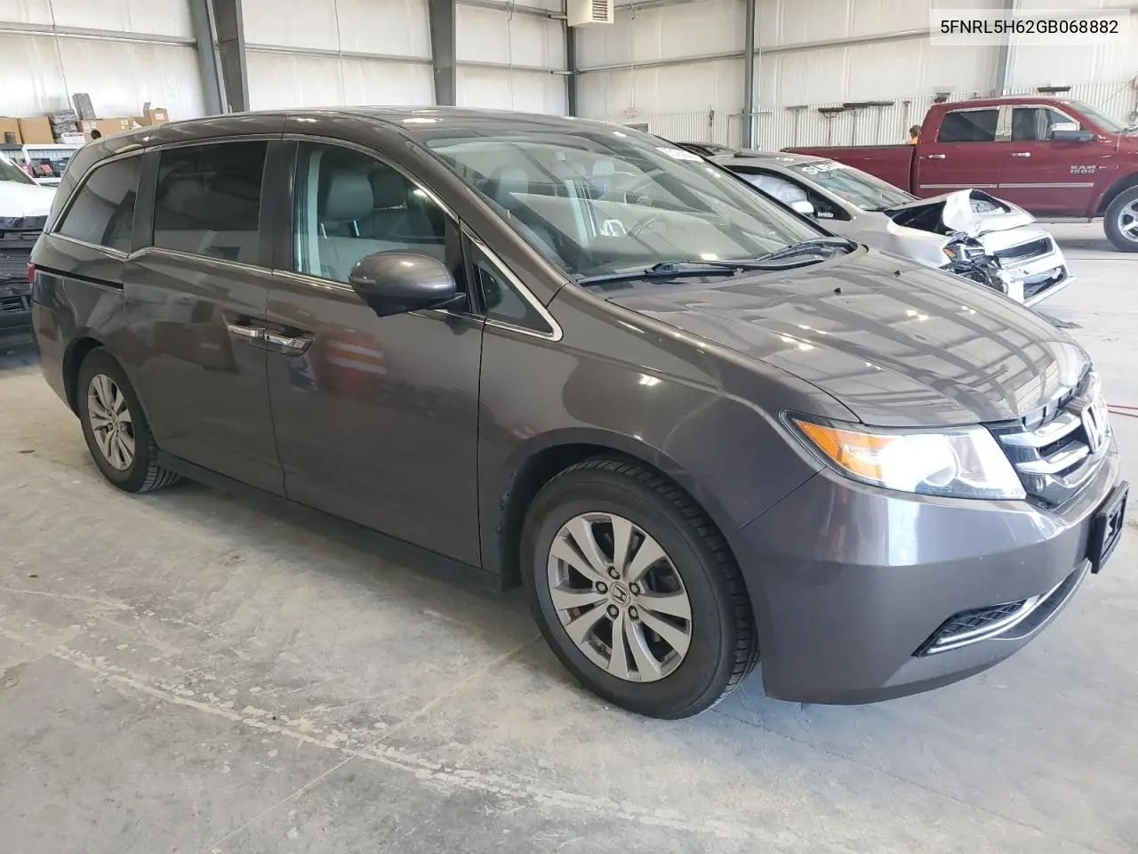 2016 Honda Odyssey Exl VIN: 5FNRL5H62GB068882 Lot: 63193905