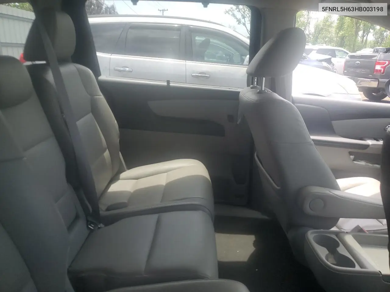 2017 Honda Odyssey Exl VIN: 5FNRL5H63HB003198 Lot: 62858015