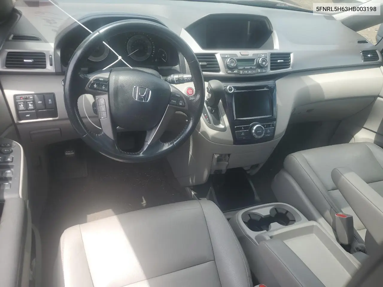 2017 Honda Odyssey Exl VIN: 5FNRL5H63HB003198 Lot: 62858015