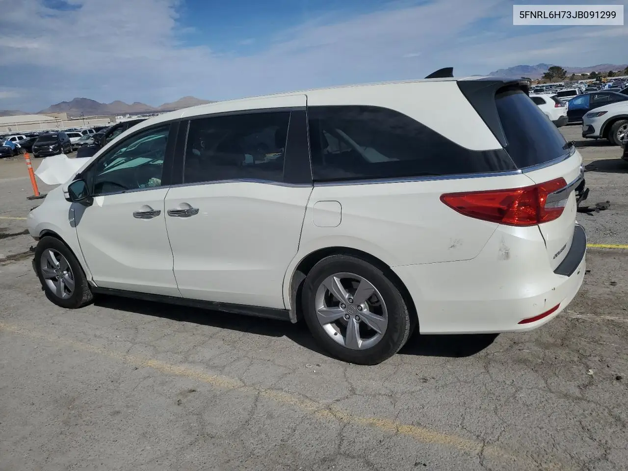 2018 Honda Odyssey Exl VIN: 5FNRL6H73JB091299 Lot: 45416985