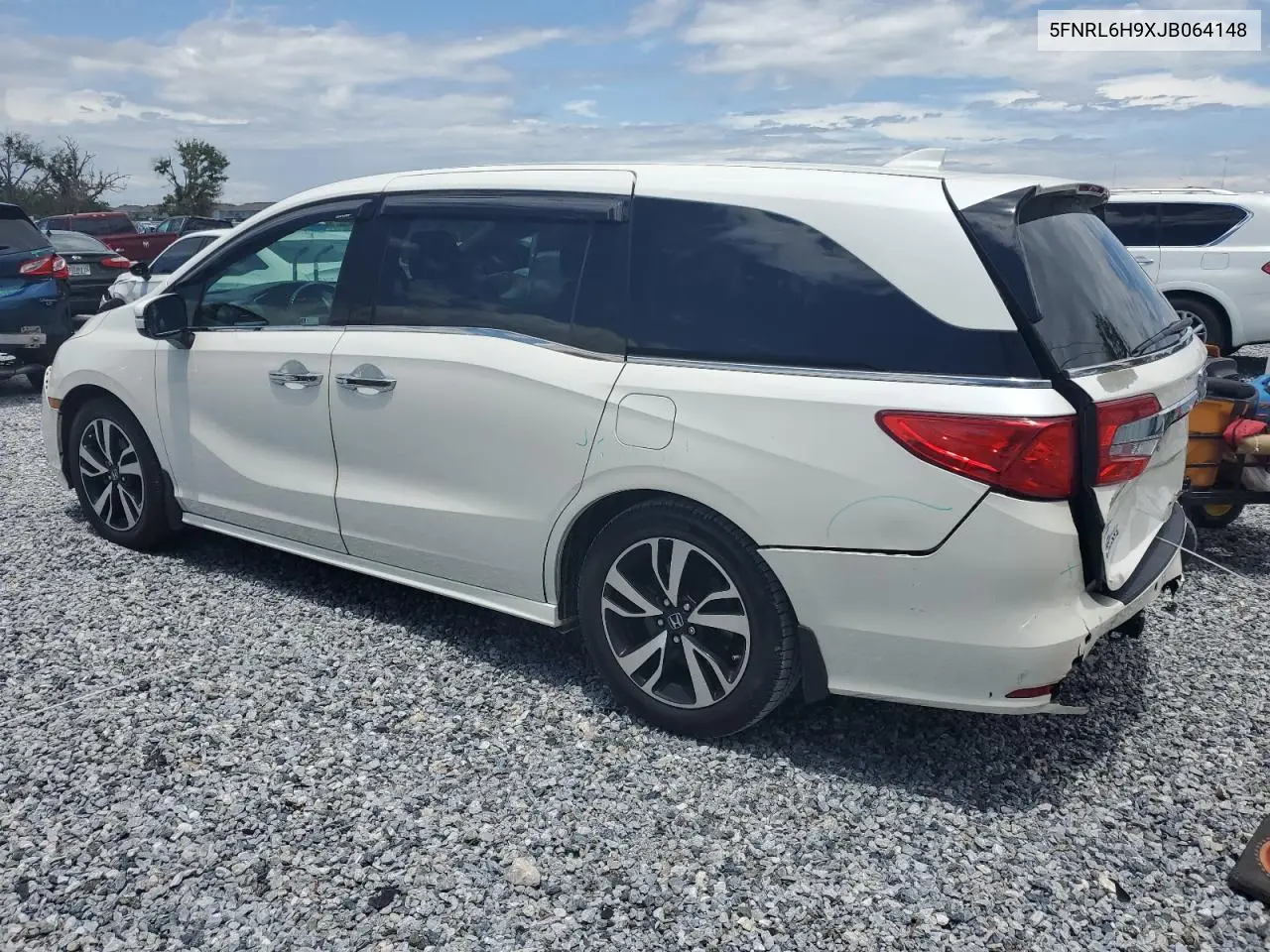 2018 Honda Odyssey Elite VIN: 5FNRL6H9XJB064148 Lot: 56214025