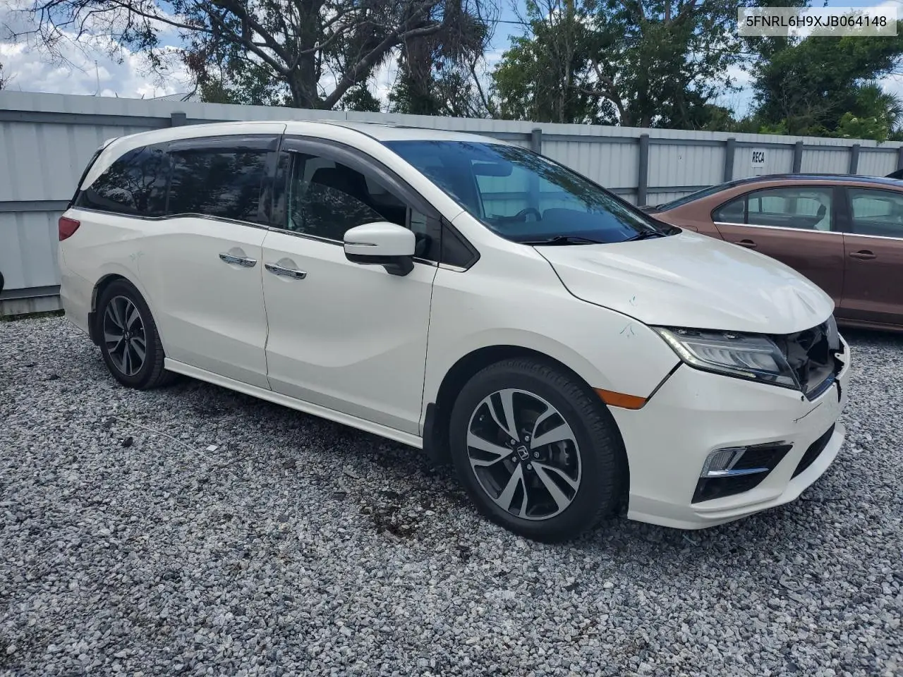2018 Honda Odyssey Elite VIN: 5FNRL6H9XJB064148 Lot: 56214025