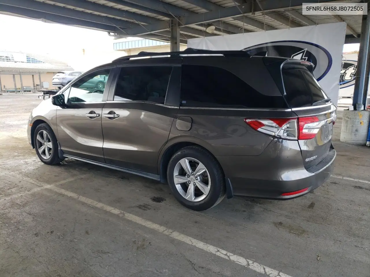 2018 Honda Odyssey Ex VIN: 5FNRL6H58JB072505 Lot: 56509665