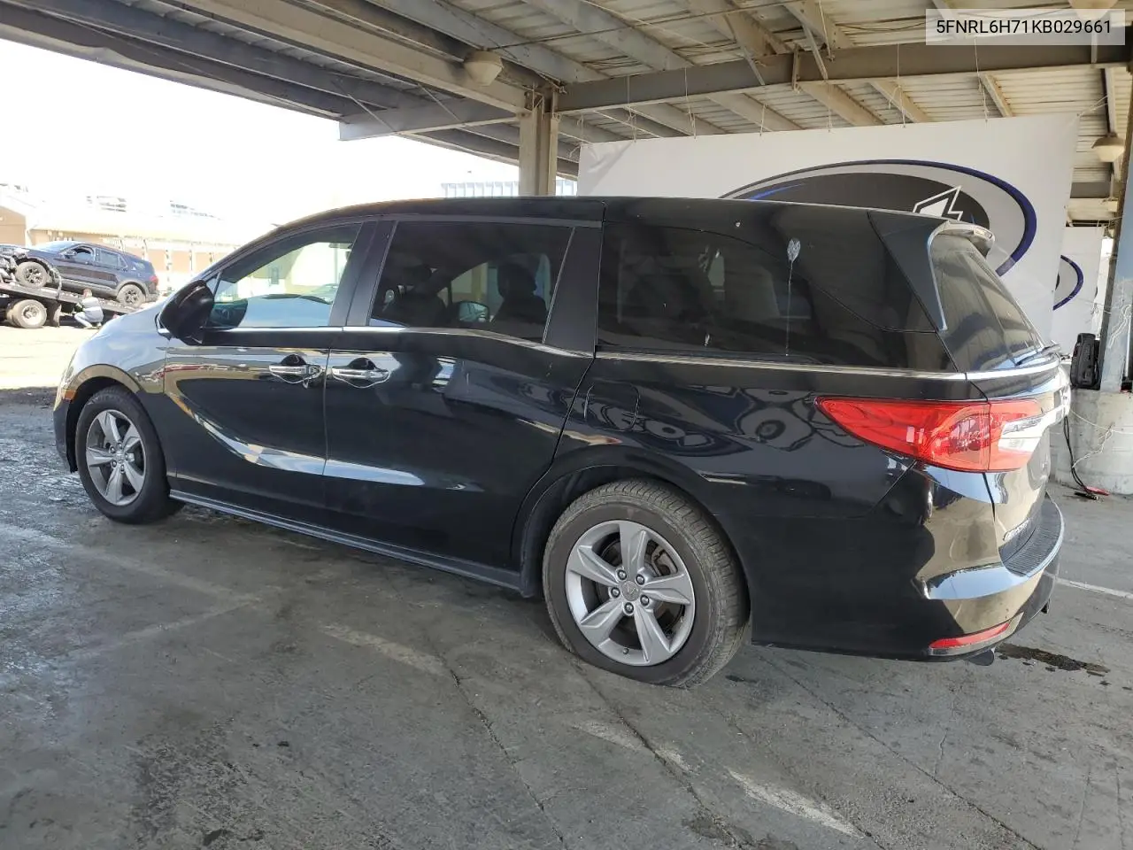 2019 Honda Odyssey Exl VIN: 5FNRL6H71KB029661 Lot: 53437175