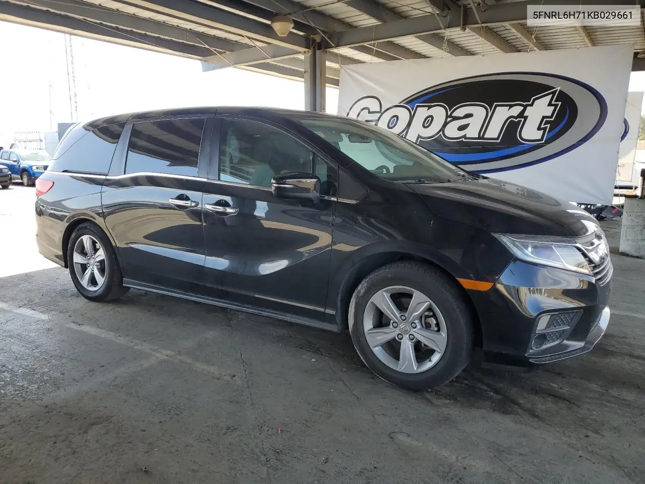 2019 Honda Odyssey Exl VIN: 5FNRL6H71KB029661 Lot: 53437175