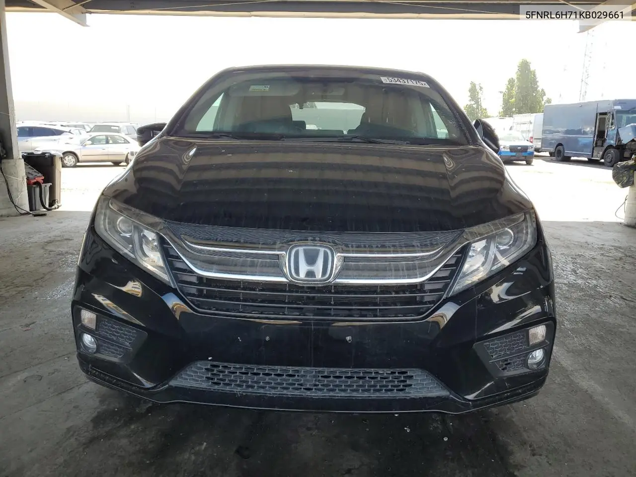 2019 Honda Odyssey Exl VIN: 5FNRL6H71KB029661 Lot: 53437175
