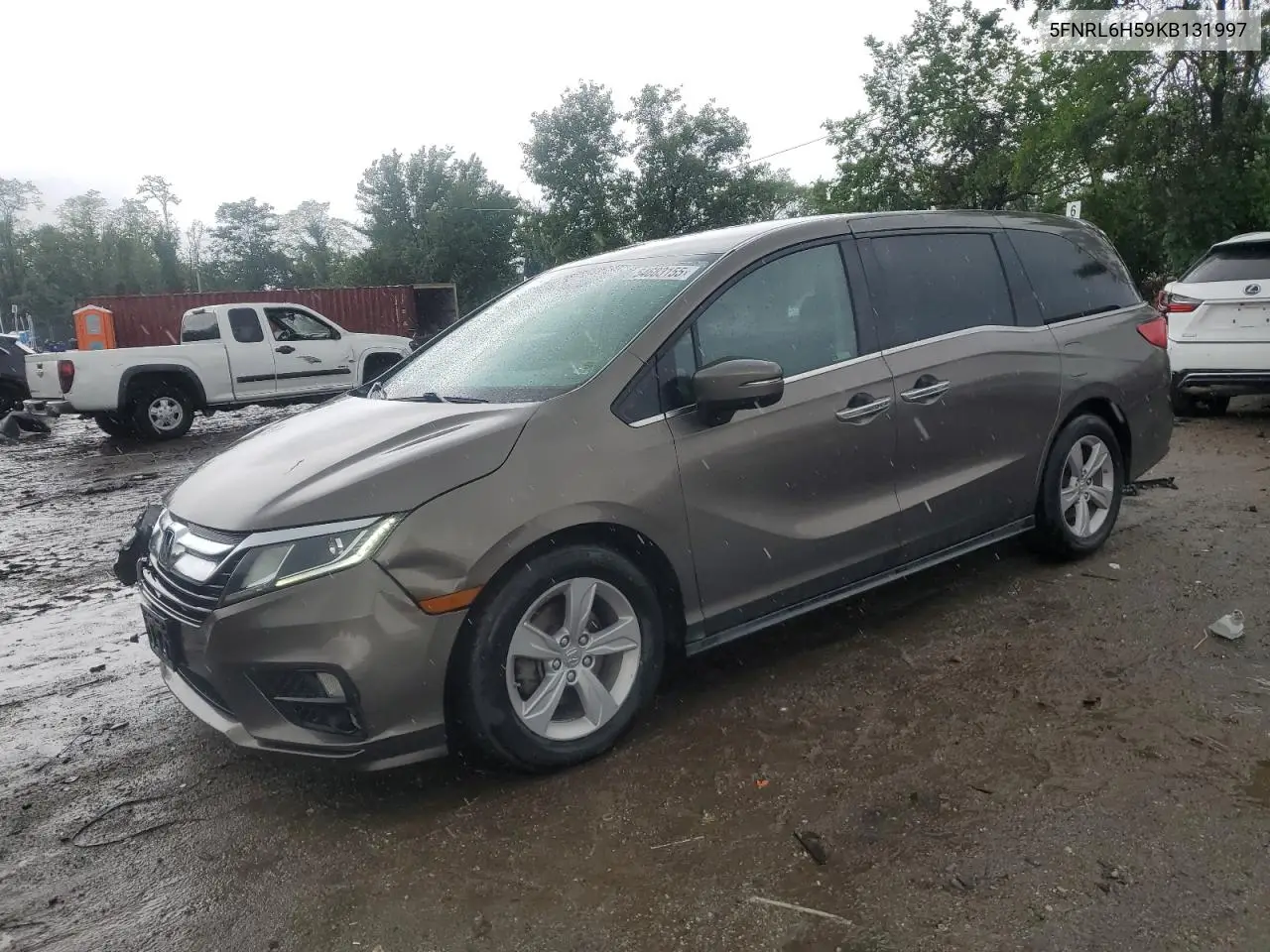 2019 Honda Odyssey Ex VIN: 5FNRL6H59KB131997 Lot: 54683155
