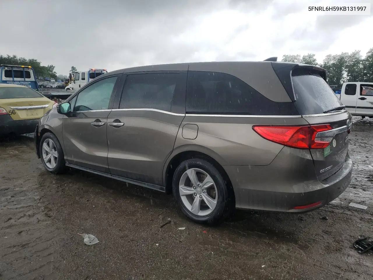2019 Honda Odyssey Ex VIN: 5FNRL6H59KB131997 Lot: 54683155