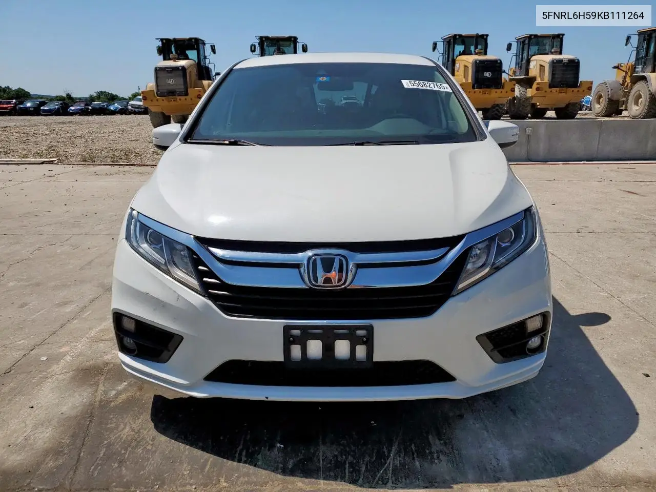 2019 Honda Odyssey Ex VIN: 5FNRL6H59KB111264 Lot: 55682765