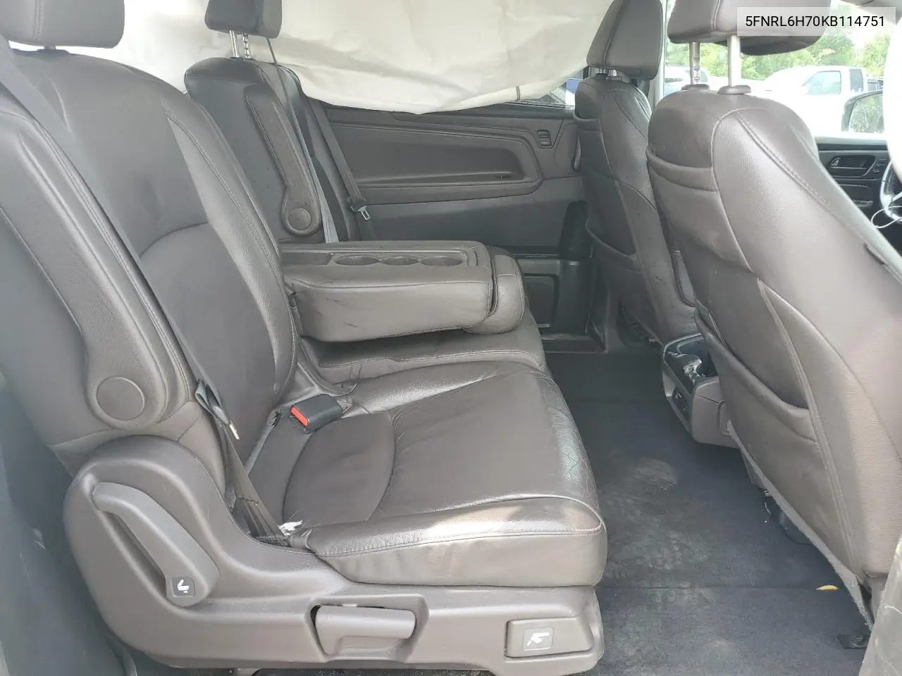 2019 Honda Odyssey Exl VIN: 5FNRL6H70KB114751 Lot: 56050635