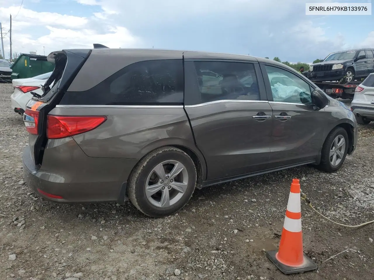 2019 Honda Odyssey Exl VIN: 5FNRL6H79KB133976 Lot: 56988215