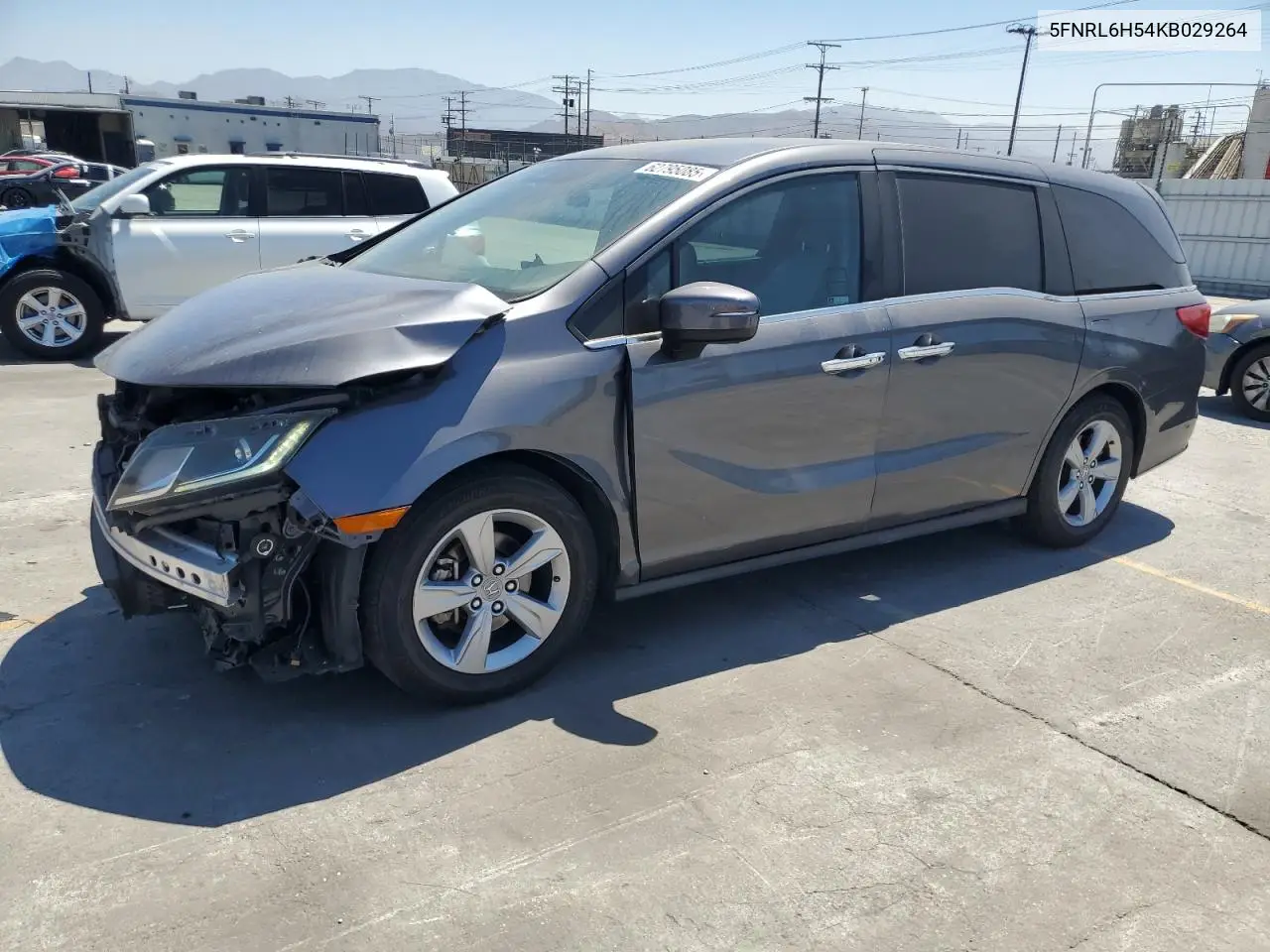 2019 Honda Odyssey Ex VIN: 5FNRL6H54KB029264 Lot: 62795085