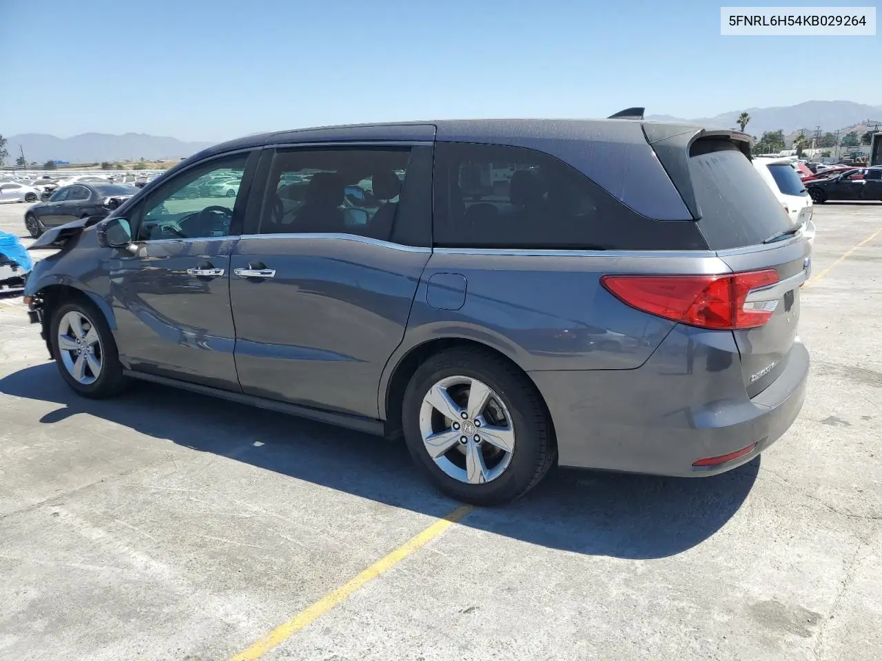 2019 Honda Odyssey Ex VIN: 5FNRL6H54KB029264 Lot: 62795085