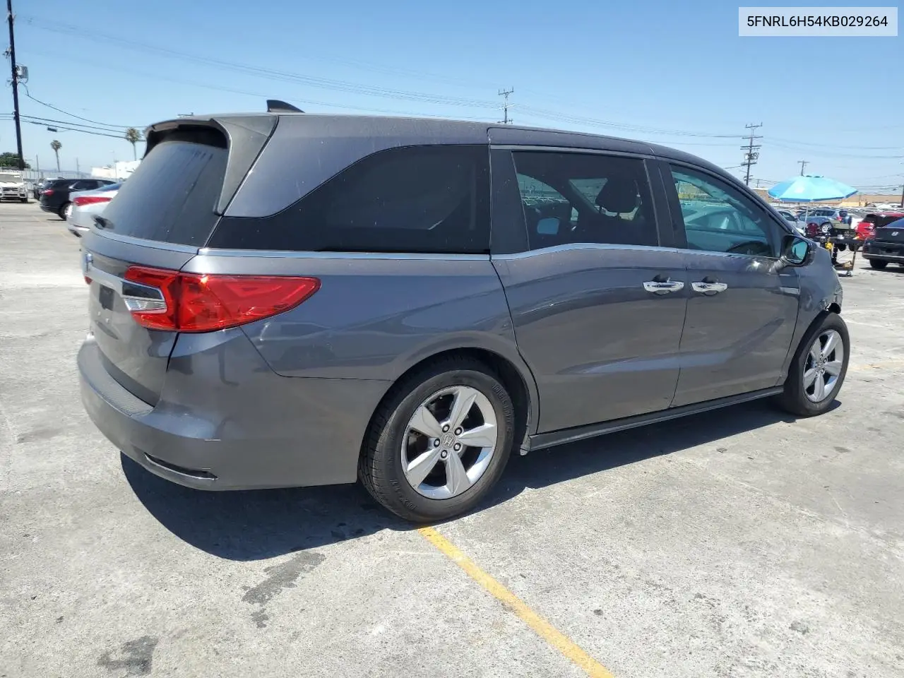 2019 Honda Odyssey Ex VIN: 5FNRL6H54KB029264 Lot: 62795085