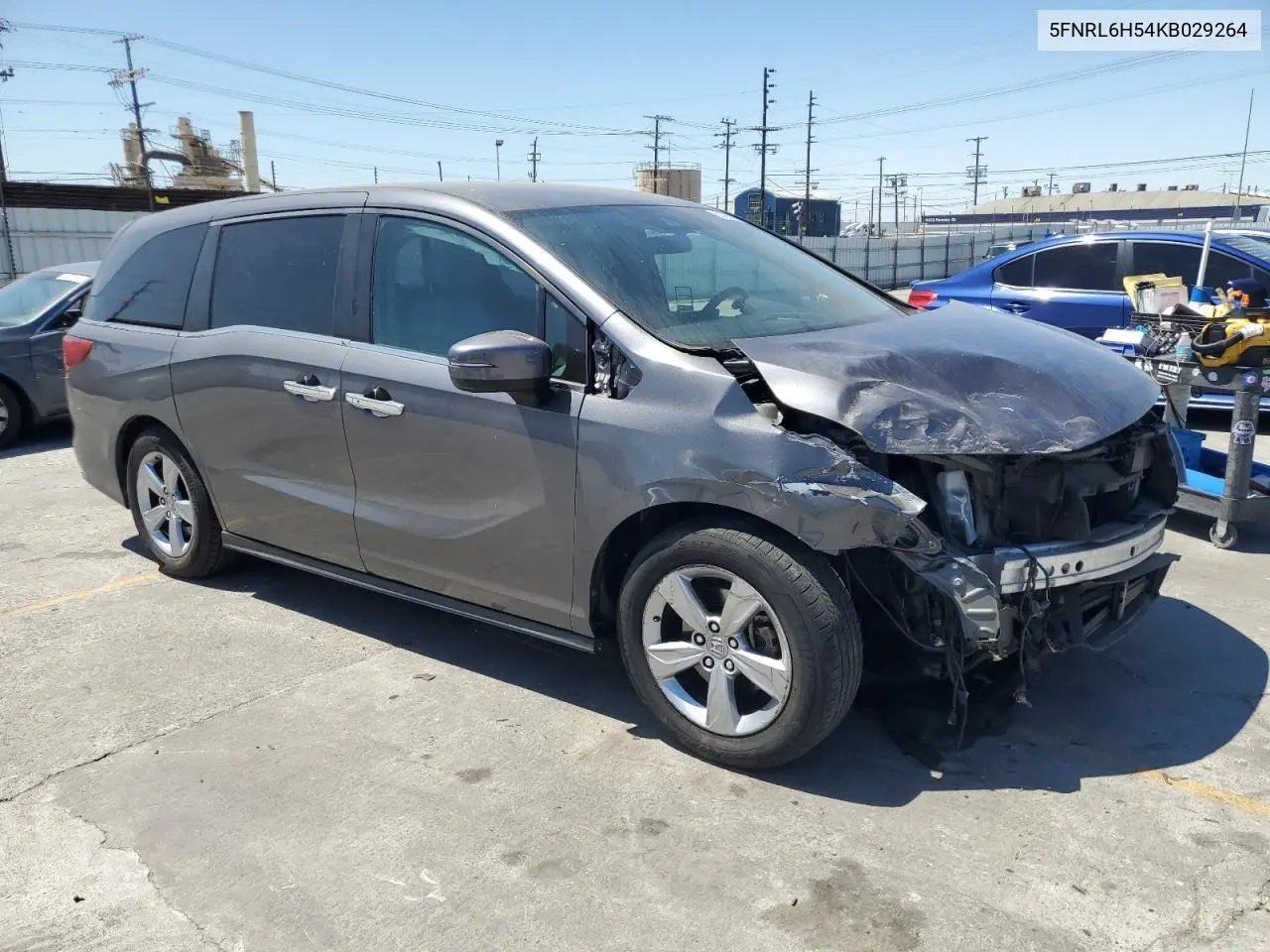 2019 Honda Odyssey Ex VIN: 5FNRL6H54KB029264 Lot: 62795085