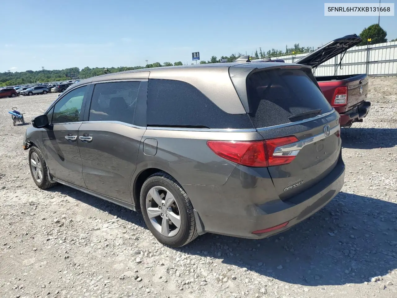 2019 Honda Odyssey Exl VIN: 5FNRL6H7XKB131668 Lot: 62883935
