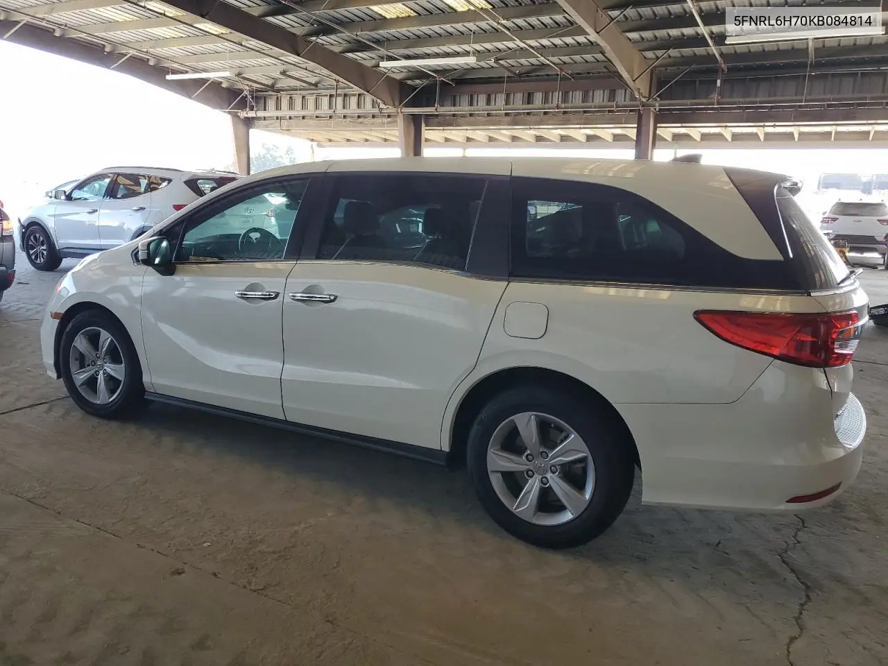 2019 Honda Odyssey Exl VIN: 5FNRL6H70KB084814 Lot: 63283415