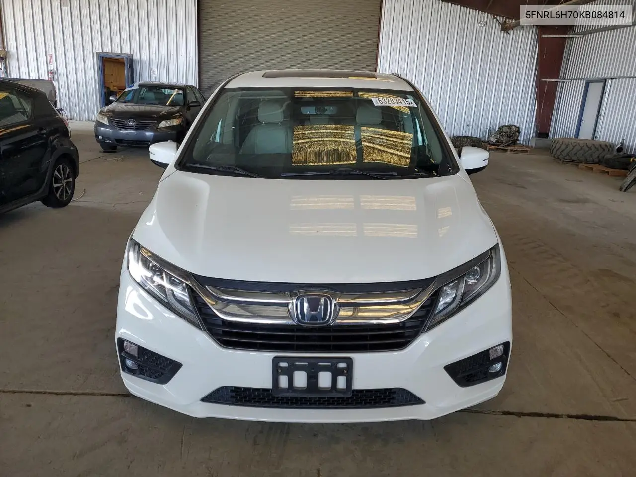 2019 Honda Odyssey Exl VIN: 5FNRL6H70KB084814 Lot: 63283415